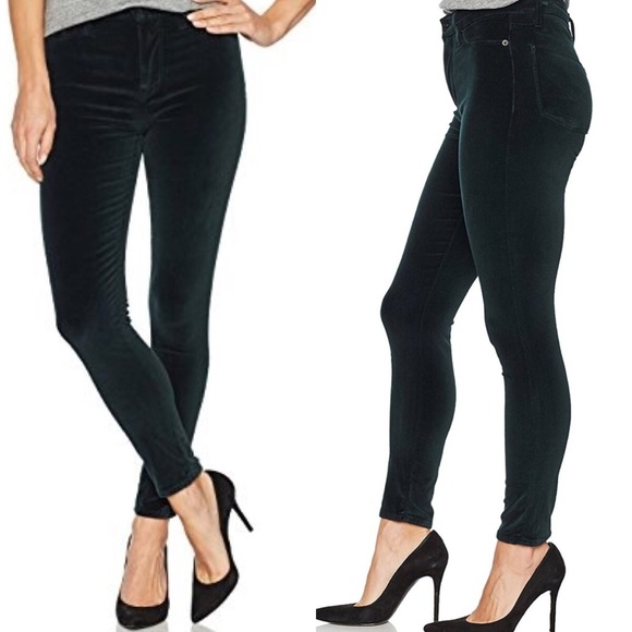 hudson velvet jeans